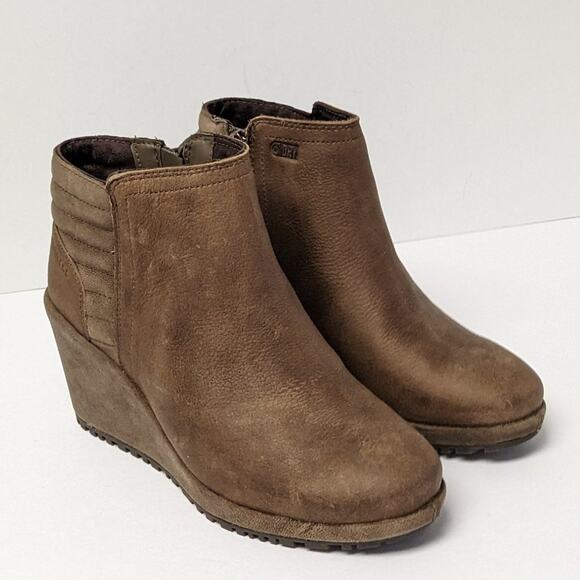 Merrell Tremblant Wedge Bluff Ankle Boots, Brown, Womens 6 M - Picture 1 of 8